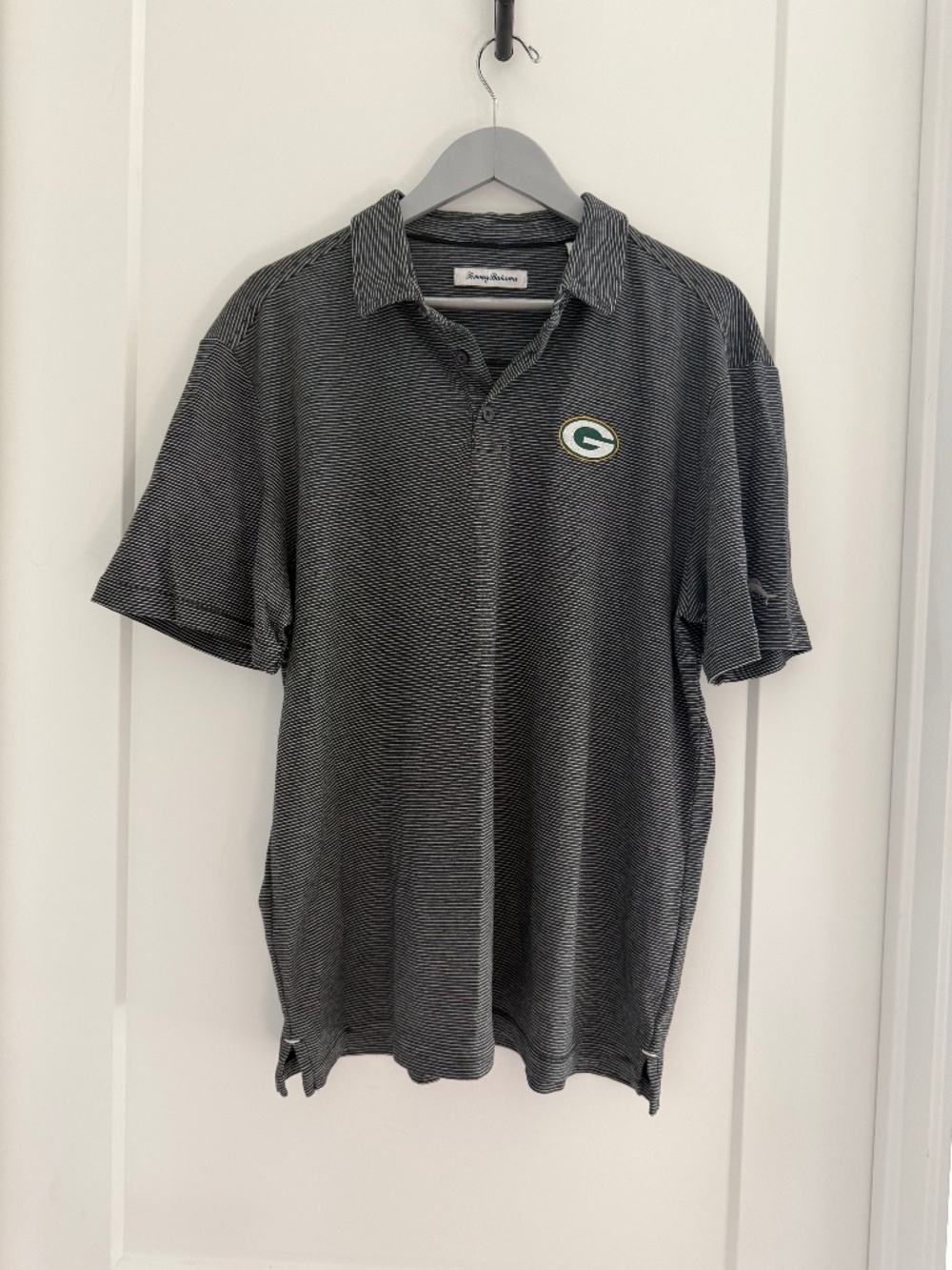 Tommy Bahama Green Bay Packers Collar Shirt Large